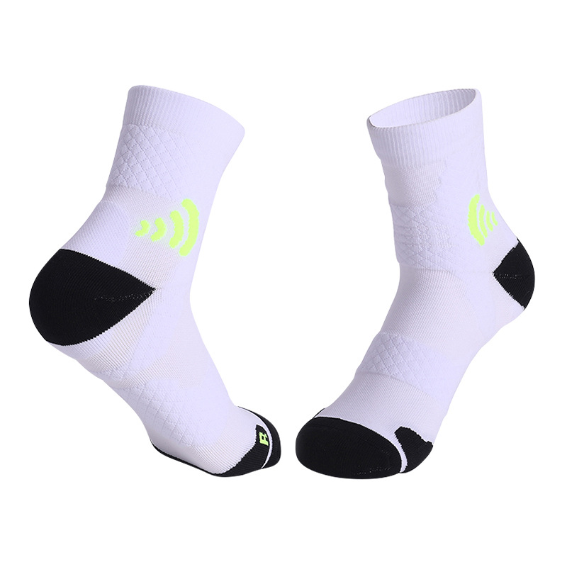 Basketball Sports Socks Deodorant Stockings Thick Towel Bottom Socks Compression Ankle Scoks